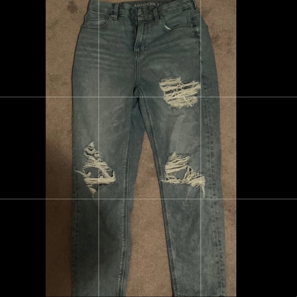 American eagle size 6 curvy mom jeans never worn